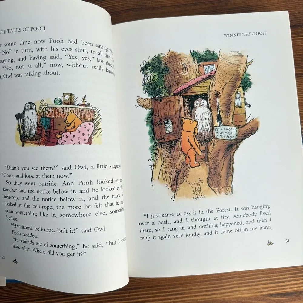Vintage Winnie the Pooh Hardcover Book‎ Lot A.A. Milne 1996 First Edition & 1994